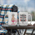 Two Funny Mom Mugs featuring humorous designs for Mother’s Day gifts